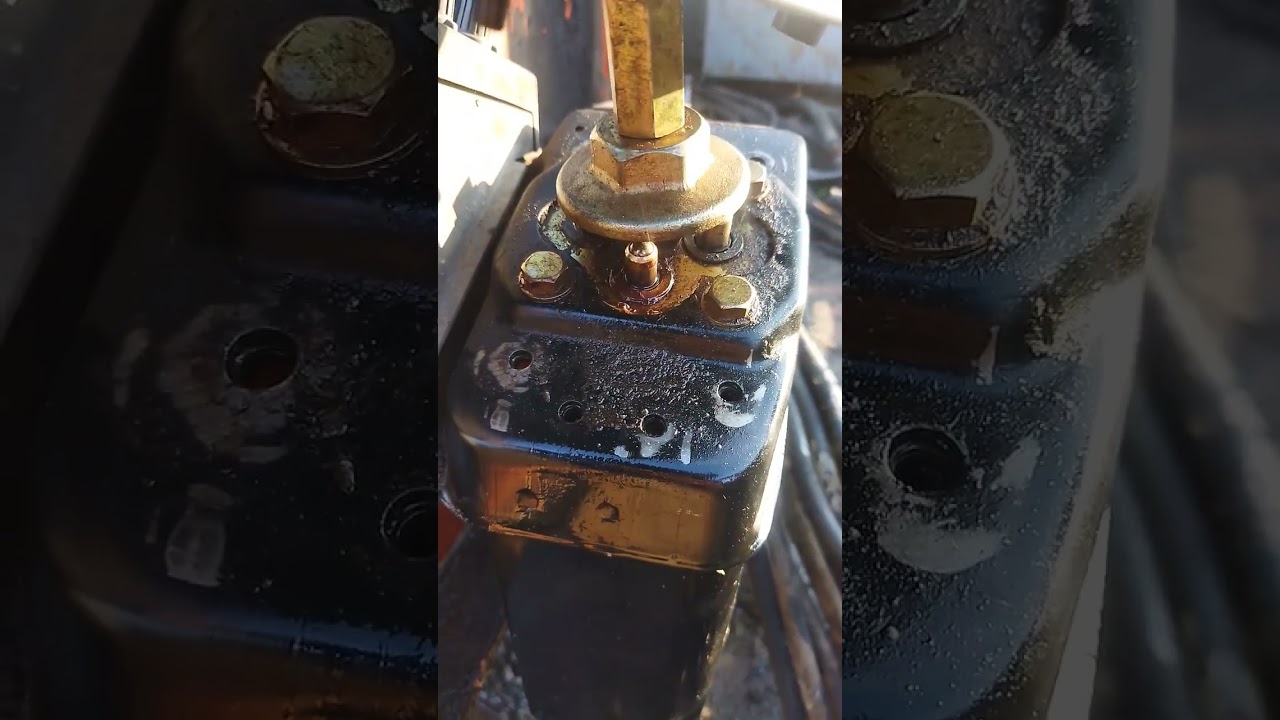 joystick hydraulic leackage | 