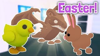 CHICK! CHOCOLATE DRAGON & EASTER BUNNY in EASTER EGG? Adopt Me Leaks