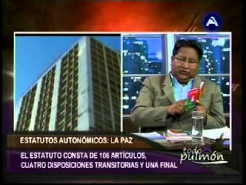ESTATUTOS AUTONÓMICOS: LA PAZ upload image
