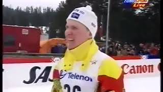 1997 03 02 Чемпионат мира Тронхейм лыжные гонки 50 км мужчины классический стиль