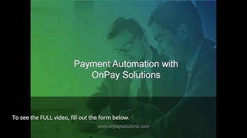 Capterra OnPay Solutions video