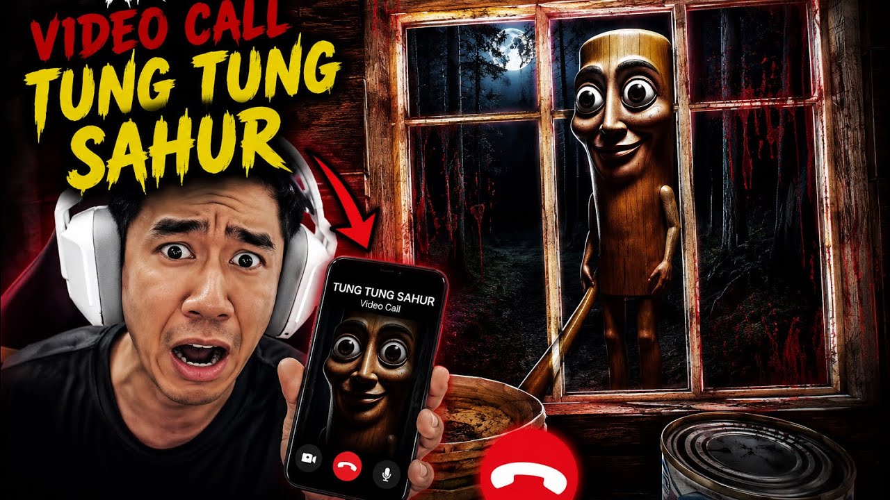 AKU TELEFON BRAINROTS 😈 SERAM TUNG TUNG SAHUR 😂