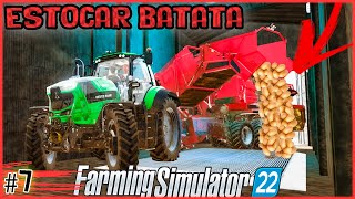 7 - Batata no Silo - Farming Simulator 22