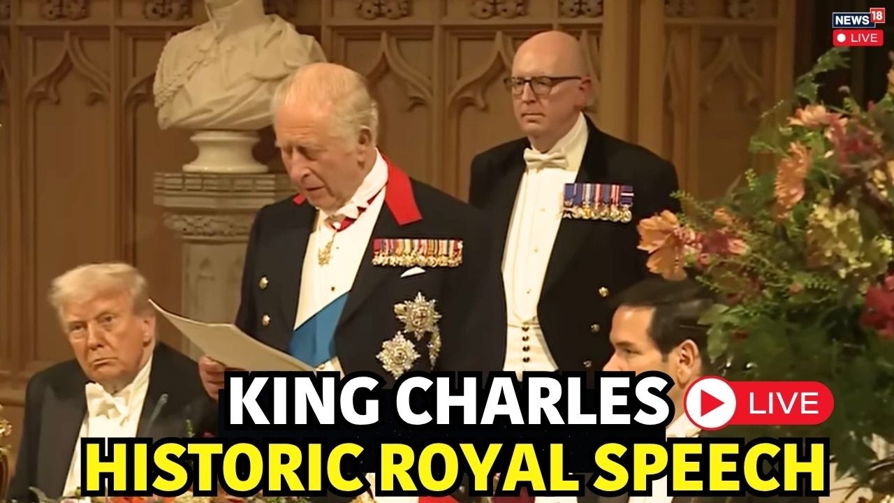 King Charles III LIVE Speech | U.S-UK Diplomacy To Push Ongoing War In Strait Of Hormuz | Trump LIVE