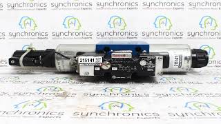REXROTH - Proportional Valve 4WREE 10 R75-22/G24K31/F1V-741 Repaired at Synchronics