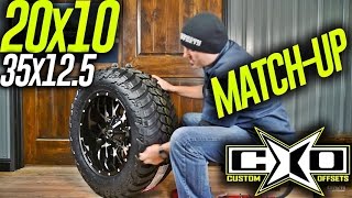 Custom Offsets Match Up 35X12.5 On 20X10
