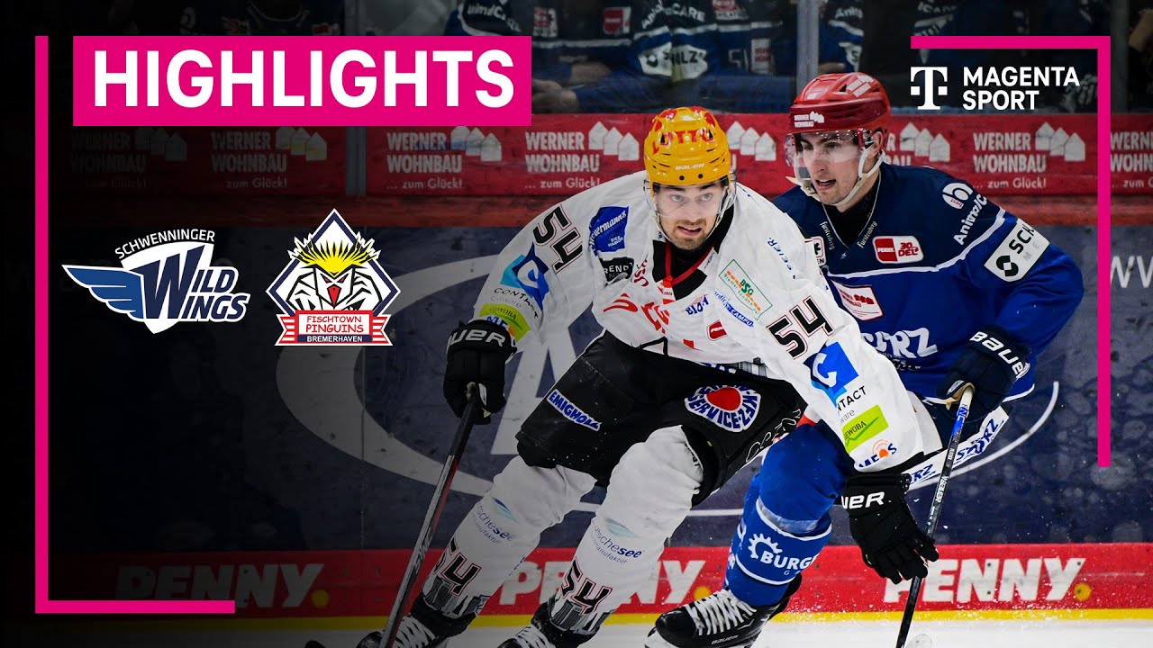 Schwenninger Wild Wings - Pinguins Bremerhaven | PENNY DEL | MAGENTA SPORT