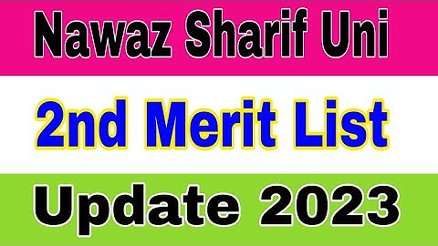 Nawaz Sharif Uni Of Agriculture Multan 2nd Merit List 2023 Update|MNSUAM 2nd Merit List 2023 Check