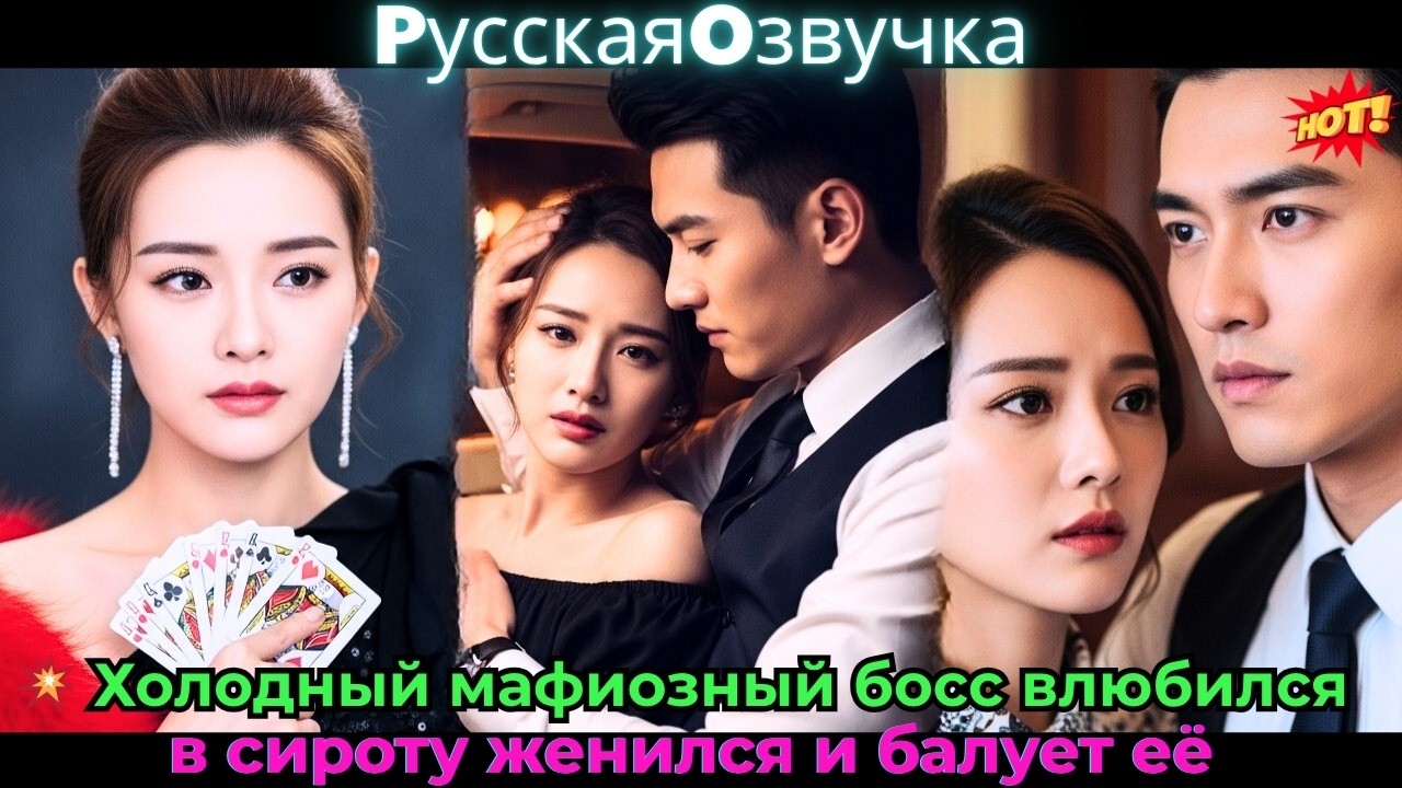 💥 Холодный мафиозный босс влюбился в сироту, женился и балует её!