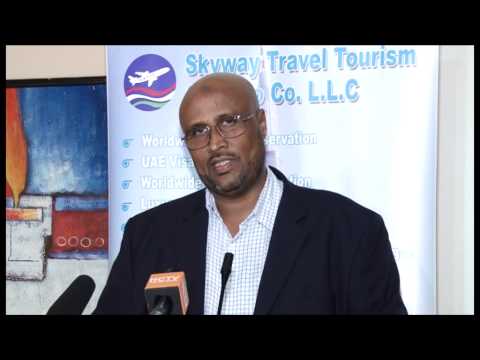 Shirkada Skyway Travel Tourism and Cargo oo soo bandhigtey Addeegga ay qabato