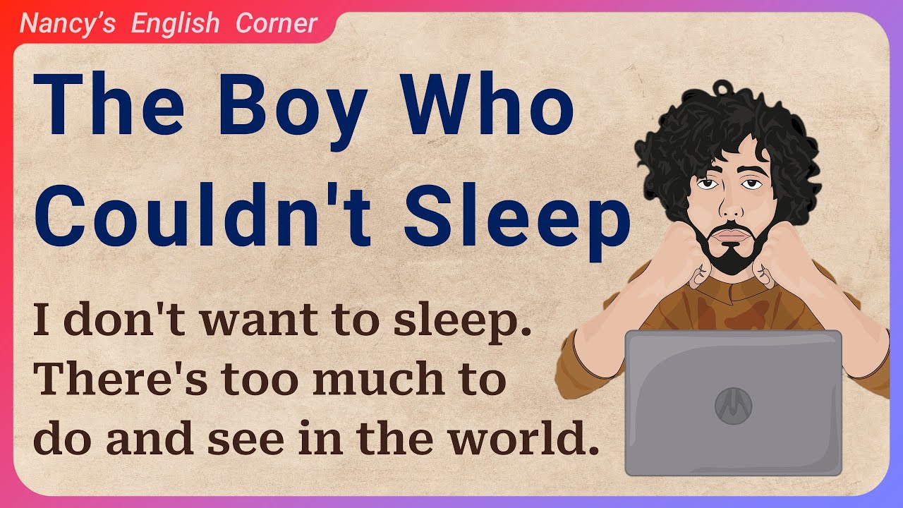 Learn English through Stories Level 1: The Boy Who Couldn't Sleep ...