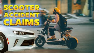 Scooter crash personal injury case | How to do scooter accident insurance claim | Motorcycle crash