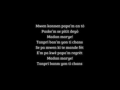 Klass- Pitit Deyo English translation