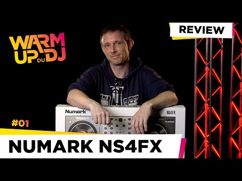 NUMARK NS4FX Contrôleur DJ pro à 4 voies vidéo