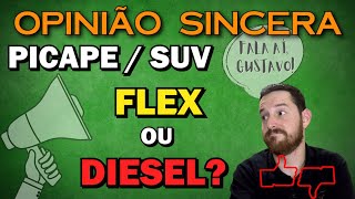 Qual é melhor: picape diesel ou flex? E SUV, qual vale mais a pena? Fala aí, Gustavo!