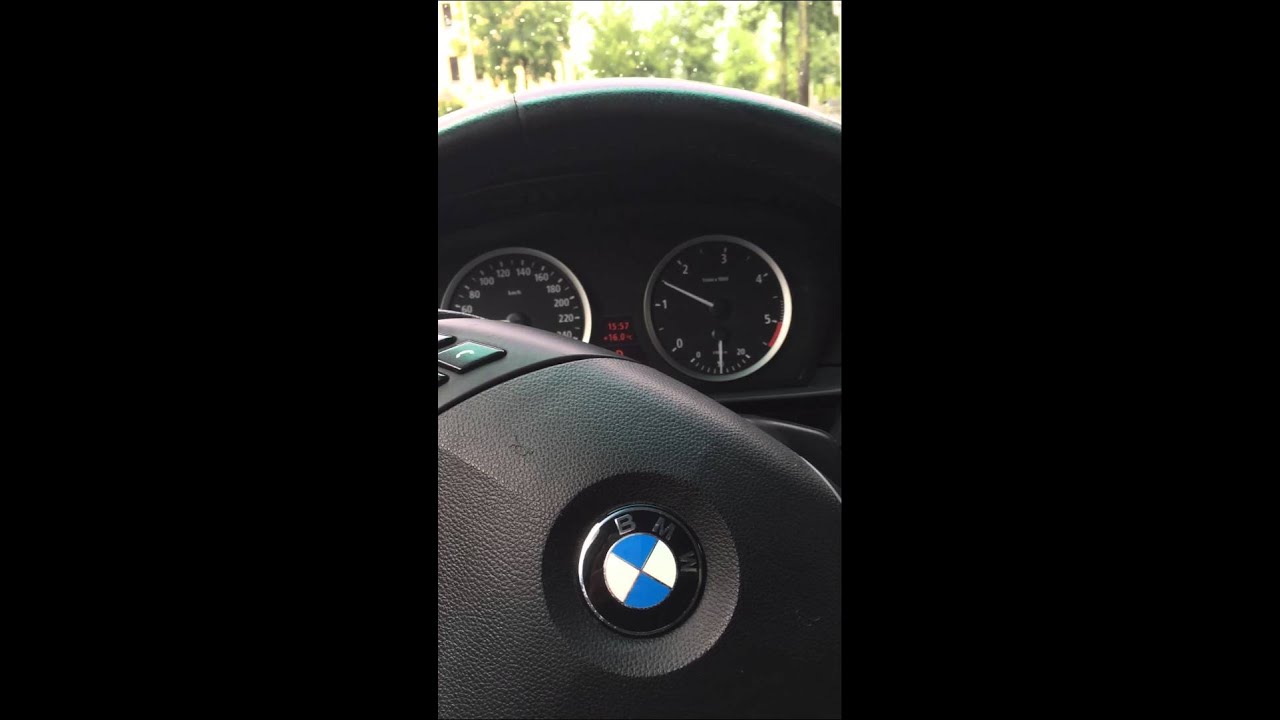 Bmw e60 525d problem after 30sec. YouTube