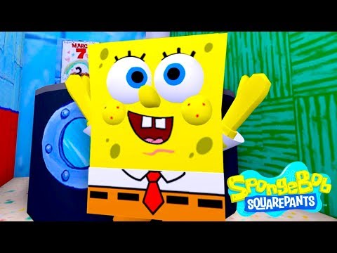 SPONGEBOB SQUAREPANTS Escape Obby! Let's Play Roblox