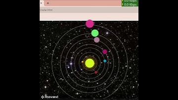 how to make solar system by using of html and css #short #solar #html #css