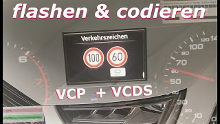 Verkehrszeichenerkennung codieren mit VCDS | VZE | Audi A4 A5 B9 | lange Version