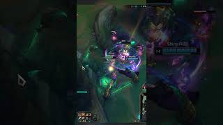 Can't Stop Thresh From Hook &amp; Great Fight | Great Follow Up Kill! #leagueoflegends #thresh #shorts