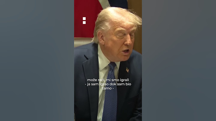 Trump: NATO ne bi bio tako snažan bez SAD-a