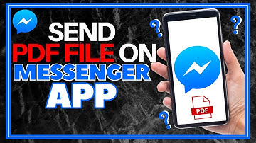 How to Send PDF File in Messenger | Quick & easy