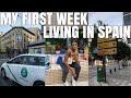 MY FIRST WEEK LIVING IN SPAIN AS AN AUXILIAR DE CONVERSACION | study abroad vlog