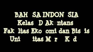 Analisis Kesalahan Berbahasa (Bahasa Indonesia 6D)|  Dosen | Ristiyani M.Pd.