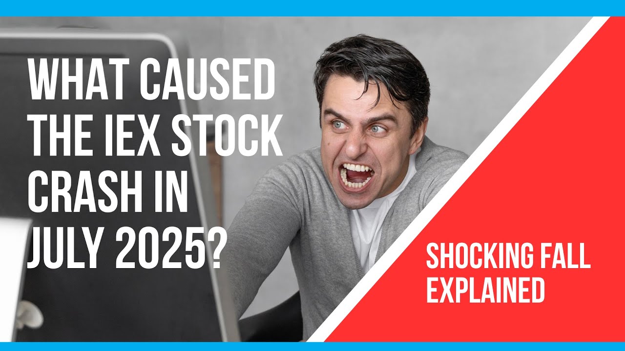 IEX Stock CRASHED 30%! Shocking Fall Explained | What Caused the IEX Stock Crash in 2025? 