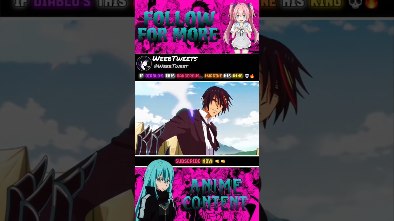 If Diablo’s this dangerous… imagine his king 💀🔥 | Rimuru x Diablo