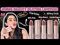 Swiss Beauty More Than Glitter Lipstick Review + Swatches | 90s Glow!