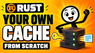 Build a TCP Key-Value Cache in #Rust — Full Course, Every Line Typed