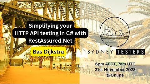 "Simplify your HTTP API testing in C# with RestAssured.Net" by Bas Dijkstra