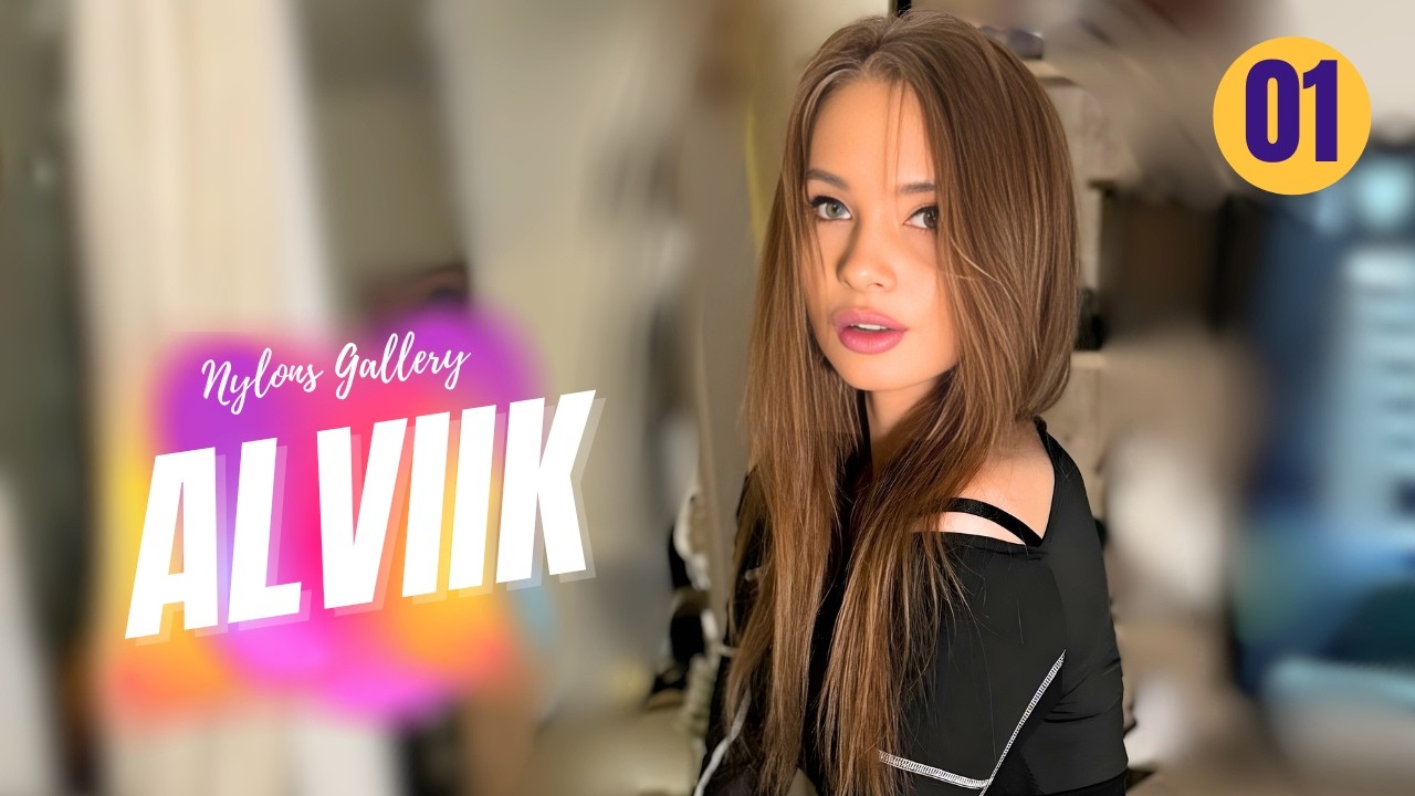 Alviik 🦢 Timeless Elegance in Stockings & High Heels 👠 - YouTube