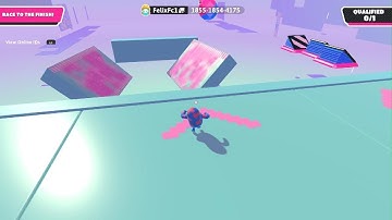 I played the Hardest fall guys map