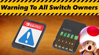 Nintendo Issues Important Cartrige WARNING For All Switch Owners