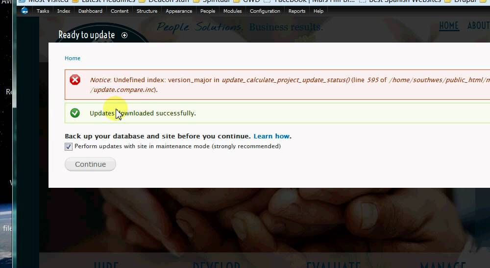 How to Update a Drupal 7 Module - YouTube