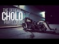 Cholo softail  complete parts list