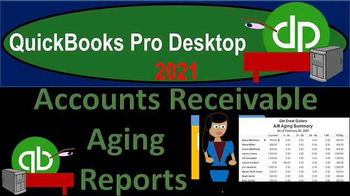 Accounts Receivable Aging Reports 4.10 QuickBooks Desktop 2021