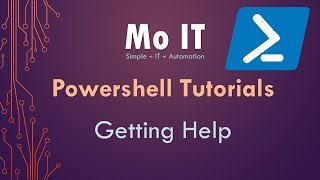 Famous Powershell Tutorials - Getting Help Profile