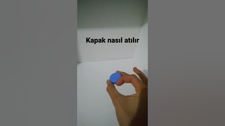 Kapak nasıl atılır uuygulamalı