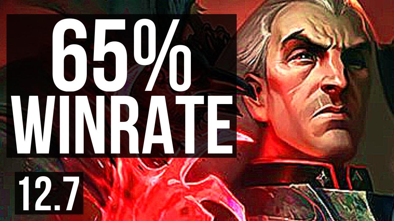 SWAIN vs KENNEN (TOP) | 65% winrate, 7/2/13 | NA Master | 12.7