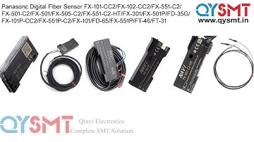 Panasonic Digital Fiber Sensor FX-101-CC2/FX-102-CC2/FX-551-C2/FX-501-C2/FX-501/FX-505-C2/FX-551C2HT