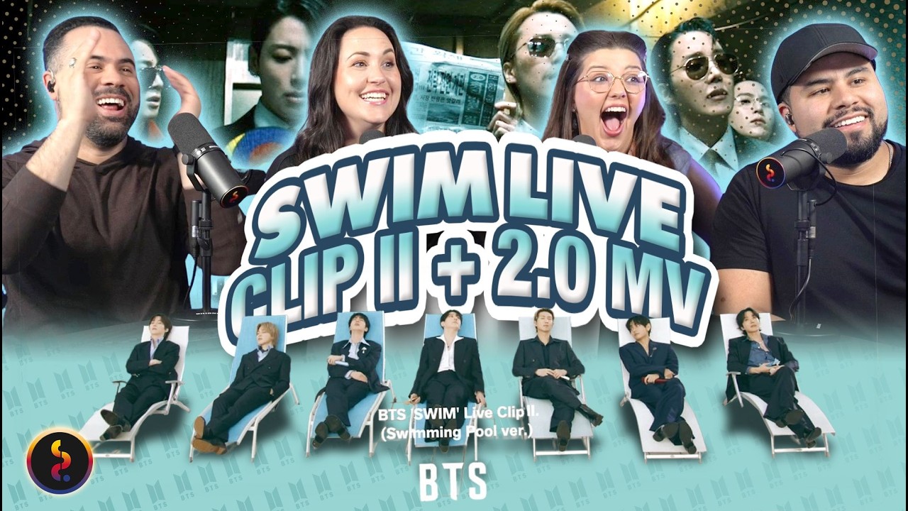 BTS "Swim Live Clip II + 2.0 MV" - We were NOT ready for these! 😂😂 | Couples React