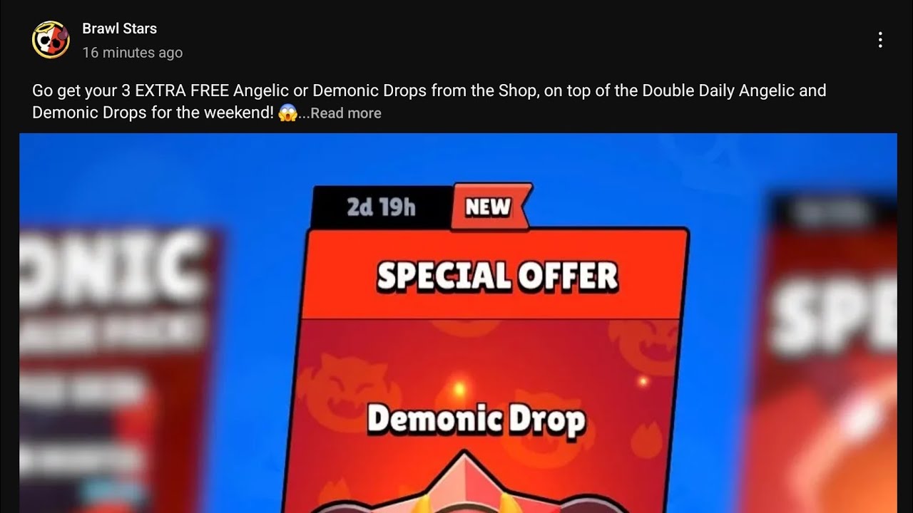 FREE DROPS #brawlstars #subscribe #shorts #edit #brawl #free #angelsvsdemons #fyp