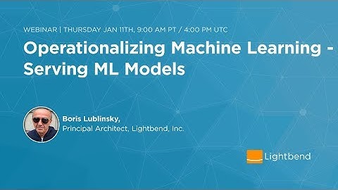 Operationalizing Machine Learning - Serving ML Models