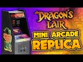 Dragon's Lair Mini X RepliCade Arcade Cabinet Replica Unboxing & Review New wave Toys #dragonslair