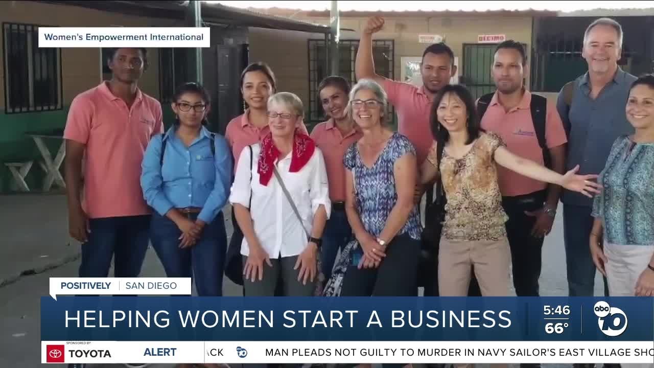 Helping women start a business
