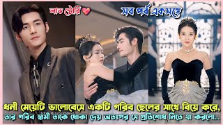 ধনী মেয়ে 🙍🏻‍♀️ VS ধোকাবাজ গরিব স্বামী 🤵🏻. Romantic Chinese Drama Explain in Bangla #samiaexplainer