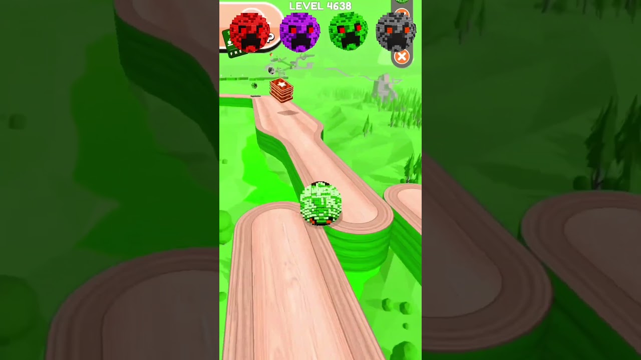 do your best the❓four different colouring craft ball racing gameplay 